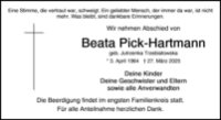 eine Anzeige